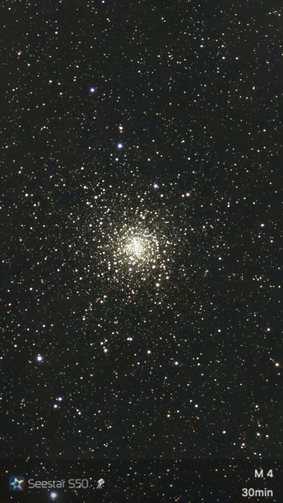 M4 Globular Star Cluster SmartScopes.space