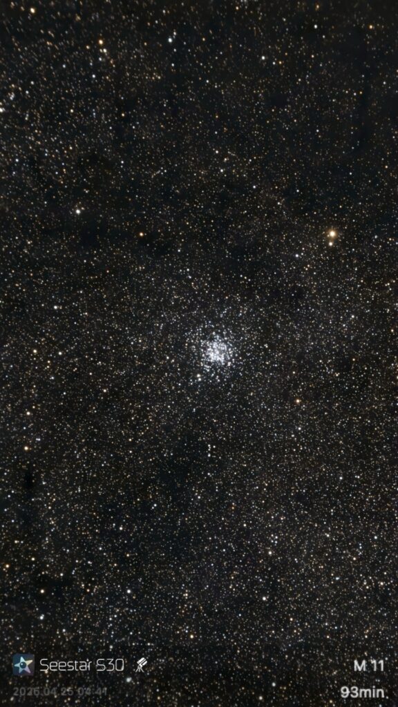 The Wild Duck Cluster M11 with S30